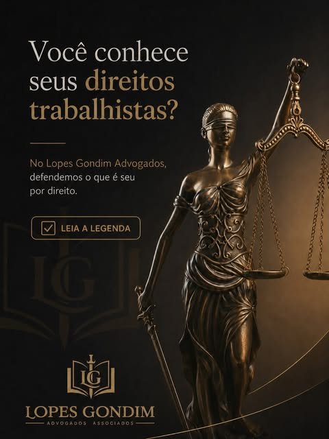 Conteúdo jurídico do perfil Lopes e Gondim